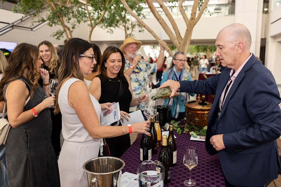 Crowds gather to support scholarships at LMU at the Wine Classic