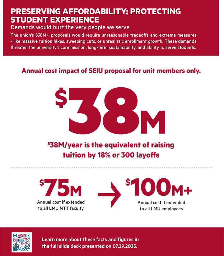 Preserving Affordability and Protecting the Student Experience