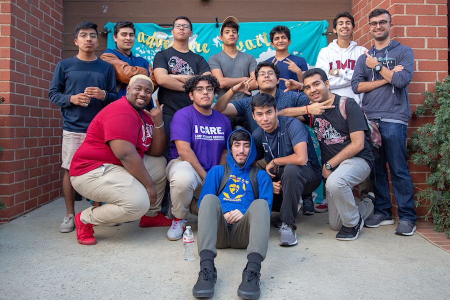 Male FTG Program students group photo